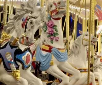Spotting Cinderella’s Royal Steed at Magic Kingdom!