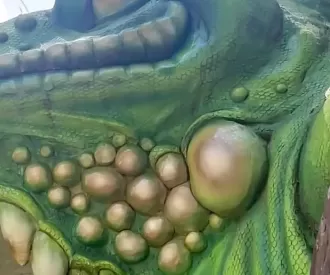 Leaping Lizards - A Hidden Mickey at the Rainforest Cafe!