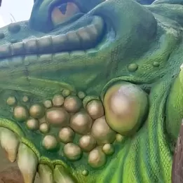 Leaping Lizards - A Hidden Mickey at the Rainforest Cafe!